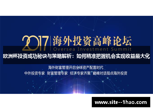 欧洲杯投资成功秘诀与策略解析:如何精准把握机会实现收益最大化 欧洲杯投资成功秘诀与策略解析:如何精准把握机会实现收益最大化