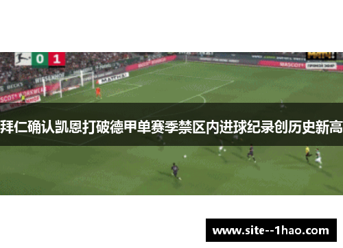 拜仁确认凯恩打破德甲单赛季禁区内进球纪录创历史新高